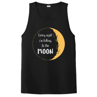 Every Night I’m Talking To The Moon Aesthetic Space PosiCharge Competitor Tank