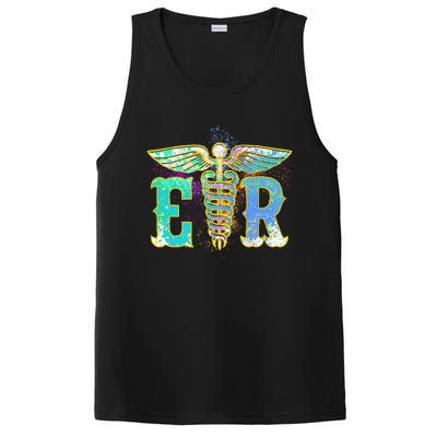 ER Nurse Illustration Design Emergency Nurses Day PosiCharge Competitor Tank