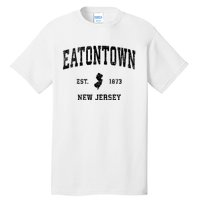 Eatontown New Jersey Nj Vintage Established Athletic Sports Design Tall T-Shirt