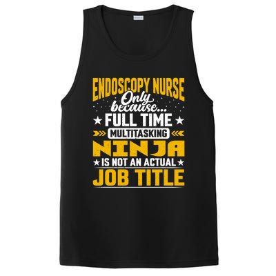 Endoscopy Nurse Job Title Funny Endoscopy Caregiver Gift PosiCharge Competitor Tank