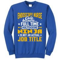 Endoscopy Nurse Job Title Funny Endoscopy Caregiver Gift Sweatshirt