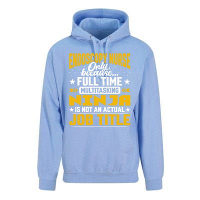 Endoscopy Nurse Job Title Funny Endoscopy Caregiver Gift Unisex Surf Hoodie