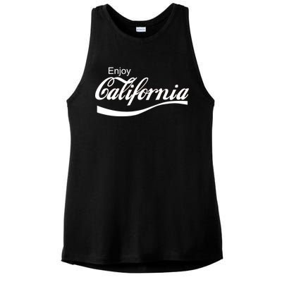 Enjoy California Ladies PosiCharge Tri-Blend Wicking Tank