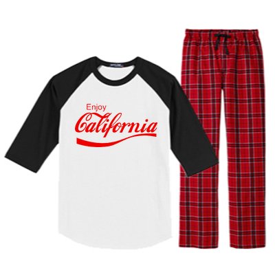 Enjoy California Raglan Sleeve Pajama Set