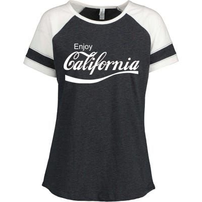 Enjoy California Enza Ladies Jersey Colorblock Tee