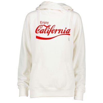 Enjoy California Womens Funnel Neck Pullover Hood