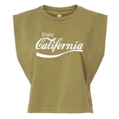 Enjoy California Garment-Dyed Women's Muscle Tee