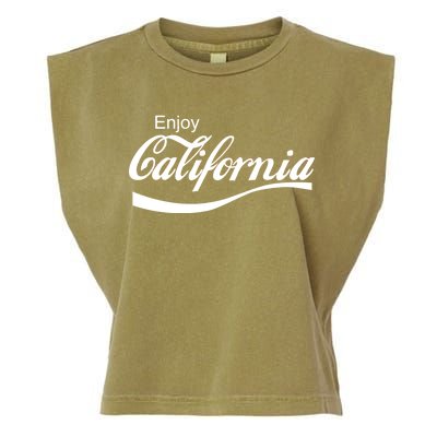 Enjoy California Garment-Dyed Women's Muscle Tee