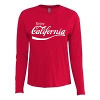 Enjoy California Womens Cotton Relaxed Long Sleeve T-Shirt