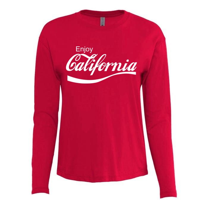 Enjoy California Womens Cotton Relaxed Long Sleeve T-Shirt