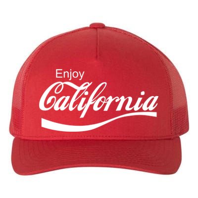 Enjoy California Yupoong Adult 5-Panel Trucker Hat