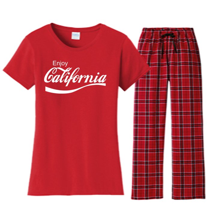 Enjoy California Women's Flannel Pajama Set