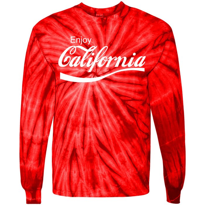 Enjoy California Tie-Dye Long Sleeve Shirt