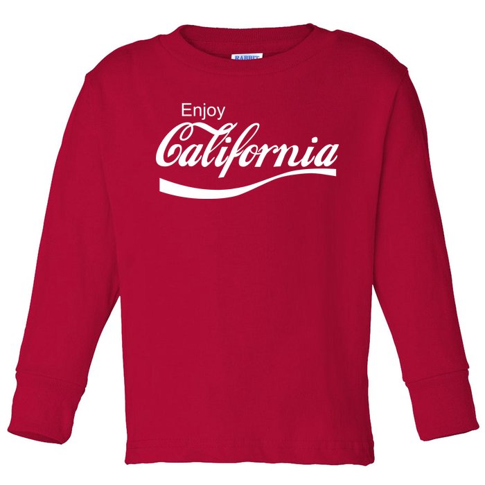 Enjoy California Toddler Long Sleeve Shirt