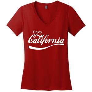 Enjoy California Women's V-Neck T-Shirt