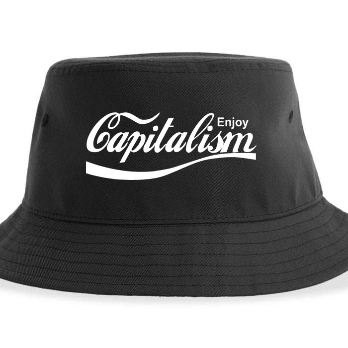 Enjoy Capitalism Sustainable Bucket Hat