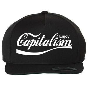 Enjoy Capitalism Wool Snapback Cap