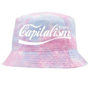 Enjoy Capitalism Tie-Dyed Bucket Hat