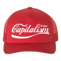 Enjoy Capitalism Yupoong Adult 5-Panel Trucker Hat