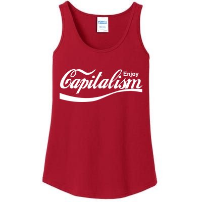 Enjoy Capitalism Ladies Essential Tank