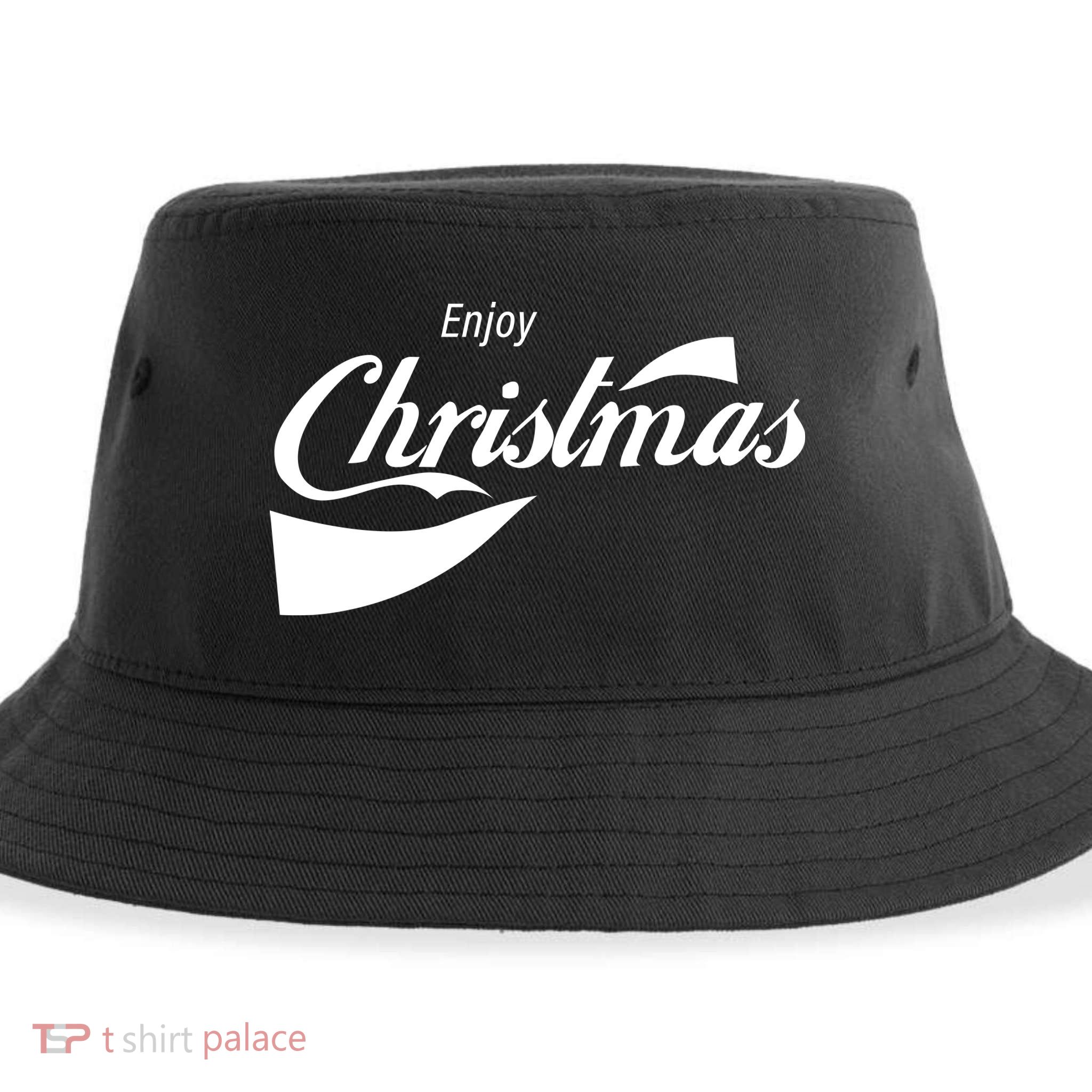 Enjoy Christmas Sustainable Bucket Hat