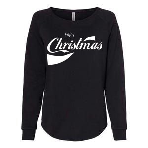 Enjoy Christmas Womens California Wash Sweatshirt