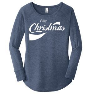 Enjoy Christmas Women's Perfect Tri Tunic Long Sleeve Shirt