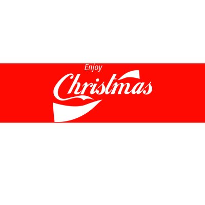 Enjoy Christmas Bumper Sticker