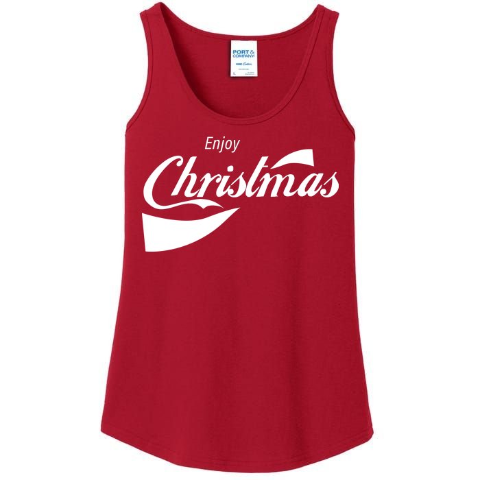 Enjoy Christmas Ladies Essential Tank