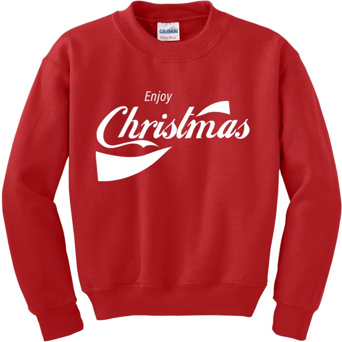 Enjoy Christmas Kids Sweatshirt