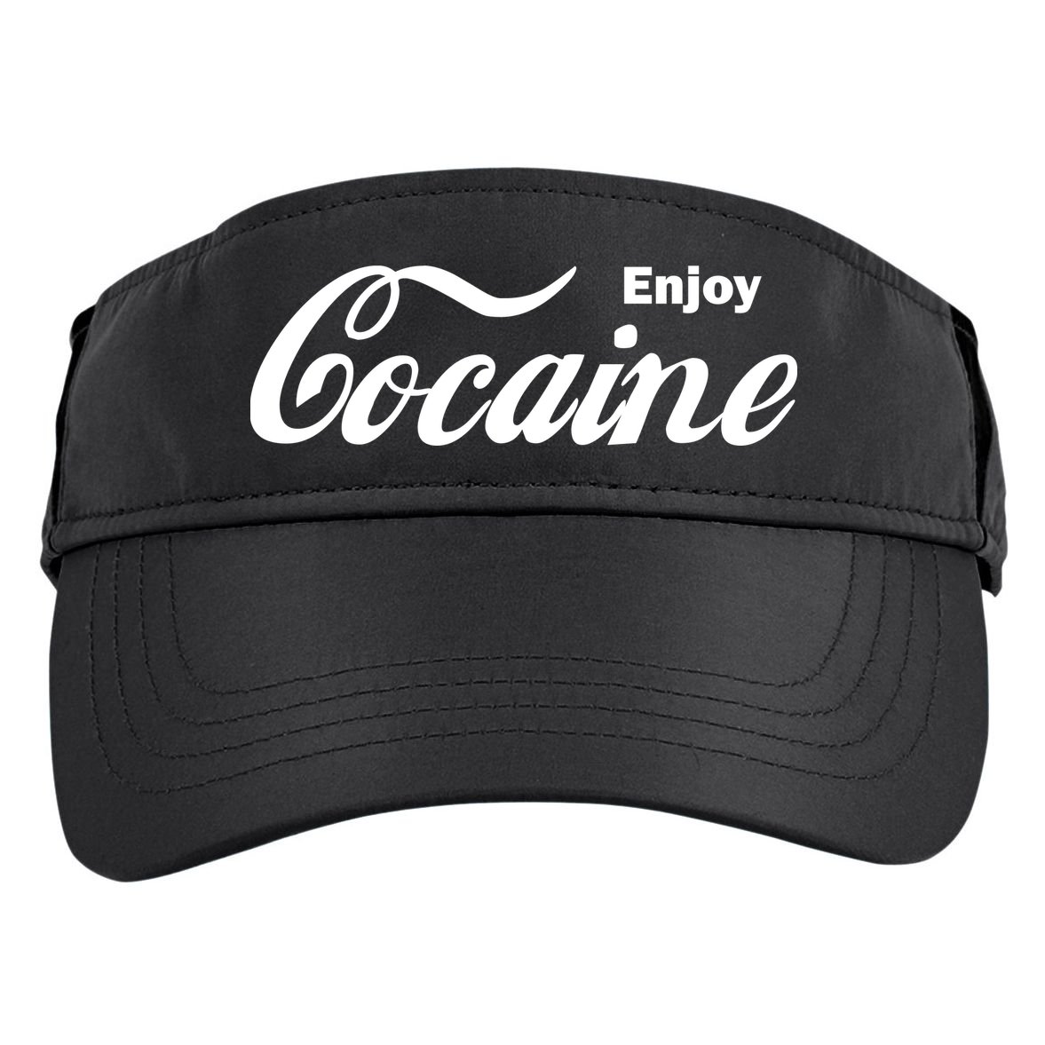 Enjoy Cocaine Adult Drive Performance Visor