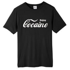 Enjoy Cocaine Tall Fusion ChromaSoft Performance T-Shirt