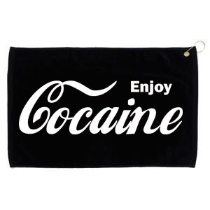 Enjoy Cocaine Grommeted Golf Towel