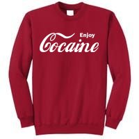 Enjoy Cocaine Tall Sweatshirt