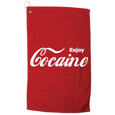 Enjoy Cocaine Golf Towel