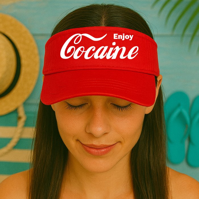 Enjoy Cocaine Visor