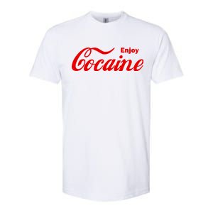 Enjoy Cocaine Softstyle CVC T-Shirt