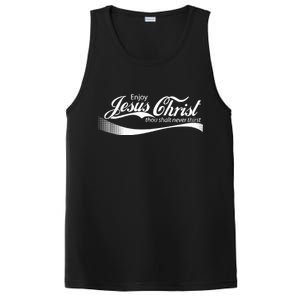 Enjoy Jesus Christ Thou Shalt Never Thirst PosiCharge Competitor Tank