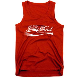 Enjoy Jesus Christ Thou Shalt Never Thirst Tank Top