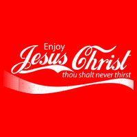 Enjoy Jesus Christ Thou Shalt Never Thirst Zip Tote Bag