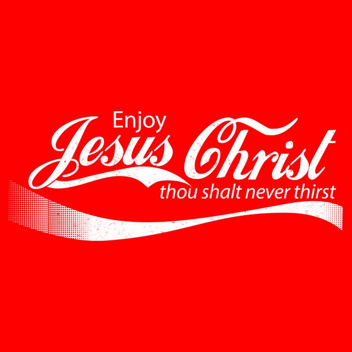 Enjoy Jesus Christ Thou Shalt Never Thirst Zip Tote Bag