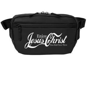 Enjoy Jesus Christ Thou Shalt Never Thirst Funny Crossbody Pack