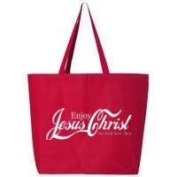 Enjoy Jesus Christ Thou Shalt Never Thirst Funny 25L Jumbo Tote