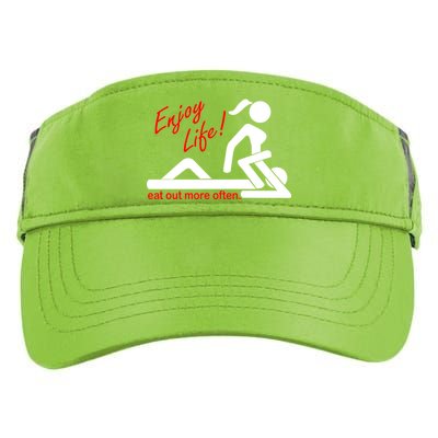 Enjoy Life Eat Out More Often Adult Drive Performance Visor