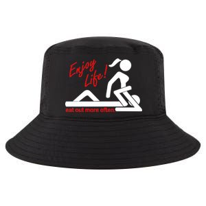 Enjoy Life Eat Out More Often Cool Comfort Performance Bucket Hat