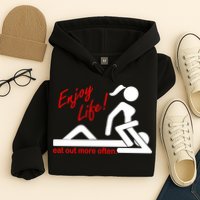 Enjoy Life Eat Out More Often Hoodie