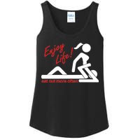 Enjoy Life Eat Out More Often Ladies Essential Tank