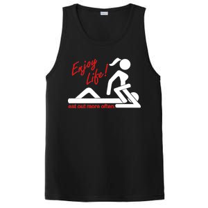 Enjoy Life Eat Out More Often PosiCharge Competitor Tank