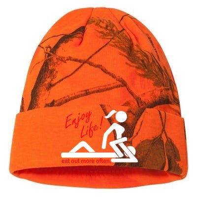 Enjoy Life Eat Out More Often Kati Licensed 12" Camo Beanie