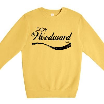 Enjoy Woodward Ave Premium Crewneck Sweatshirt